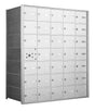 4B+ Front-Loading Horizontal Mailboxes in Anodized Aluminum Finish - 34 Tenant Doors And 1 USPS Master Door