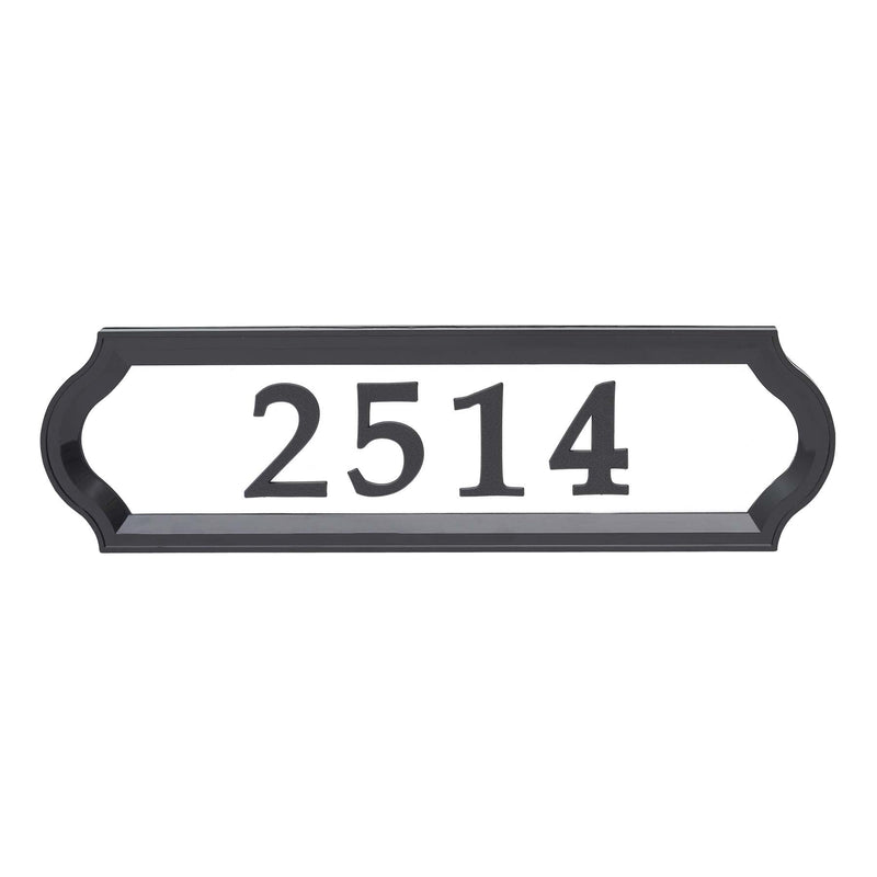 Whitehall Standard Size Nite Bright Richfield Home Address Multiple-Mount Plaque