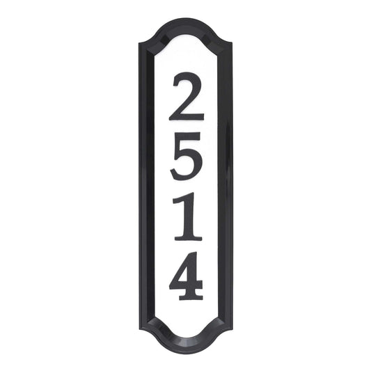 Whitehall Standard Size Nite Bright Richfield Home Address Multiple-Mount Plaque