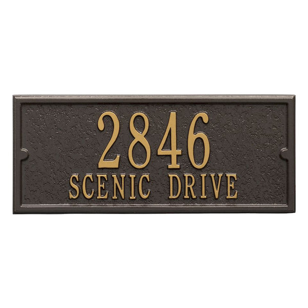 Whitehall Personalized Side Plaque