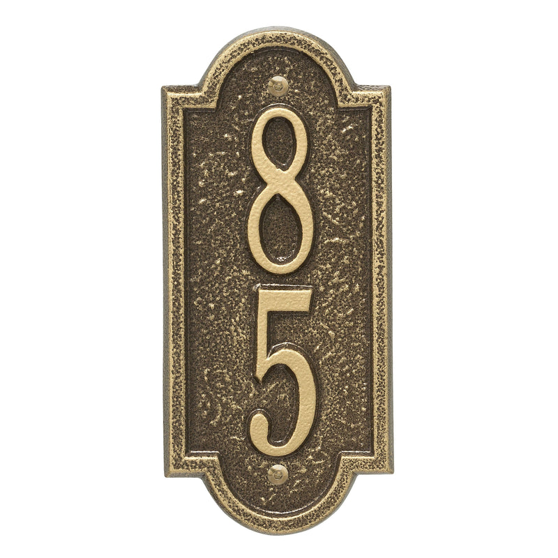 Personalized Richmond Vertical Mini Wall Plaque