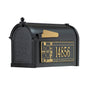 Whitehall Capitol Mailbox Frank Lloyd Wright Coonley Package #2 (Capitol Mailbox, Personalized Coonley Sides)