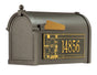 Whitehall Capitol Mailbox Frank Lloyd Wright Coonley Package #2 (Capitol Mailbox, Personalized Coonley Sides)