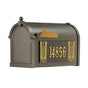 Whitehall Capitol Mailbox Frank Lloyd Wright Tree Of Life Package #2 (Capitol Mailbox,  Personalized Tree Of Life Sides)