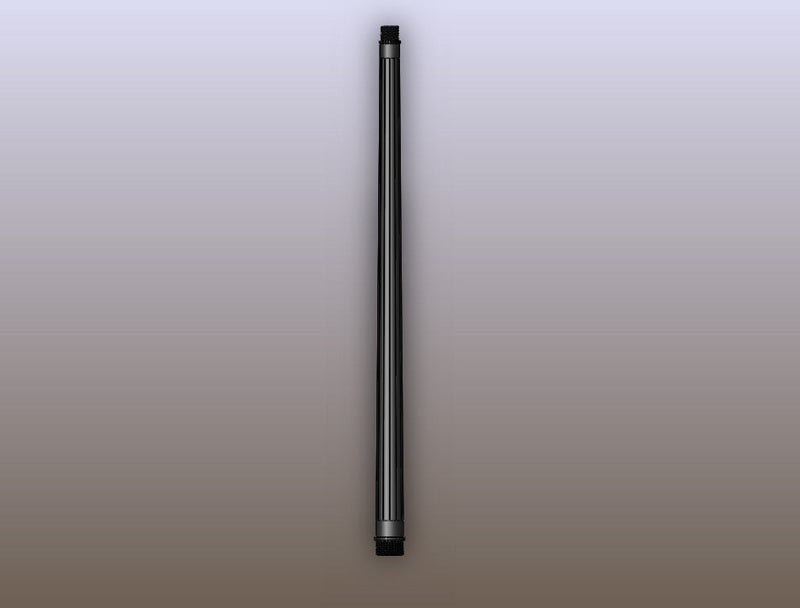 Double Lantern Style Municipal Quality LED Street Light Fixture, Pole, and Pedestal Combo