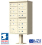 13 Door CBU Mailbox - Sandstone