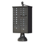 Cluster Box Unit With Decorative Accessory Kit in Dark Bronze - 16 Compartments