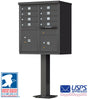 CBU - 8 Tenant Boxes Cluster Mailbox In Dark Bronze
