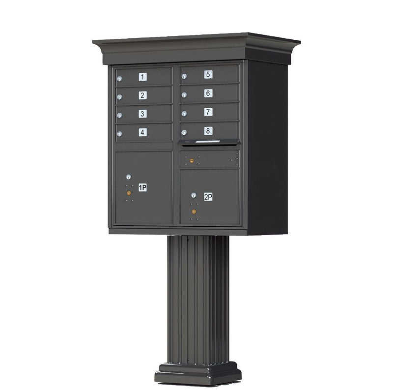 Decorative Dark Bronze CBU With Accessory Kit - 8 Compartments