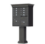 Decorative Dark Bronze CBU With Accessory Kit - 8 Compartments