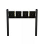 Whitehall Quad Mount MailVault Mailbox Rack with Pyramid Caps (4 Mailboxes, Quad Mount Rack with MailVault Hardware)