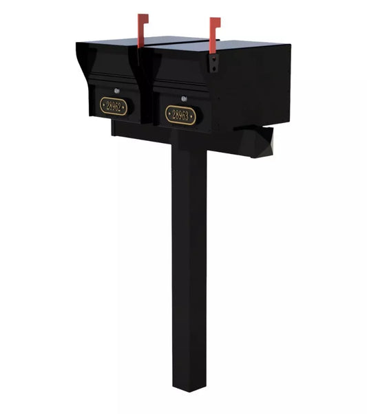 Whitehall Duo Mount MailVault Mailbox