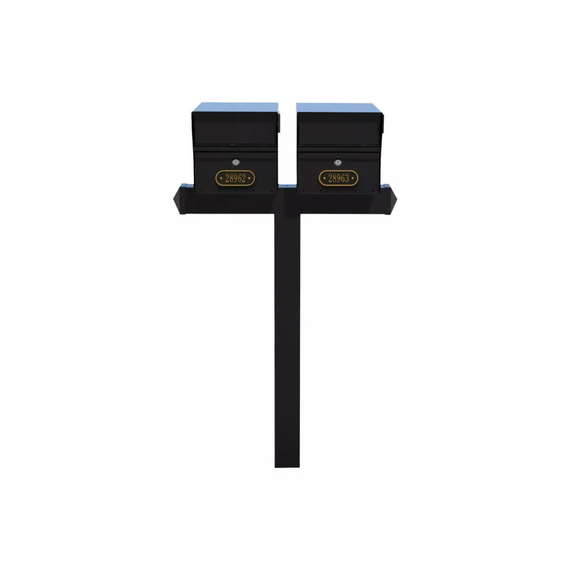 Whitehall Duo Mount MailVault Mailbox