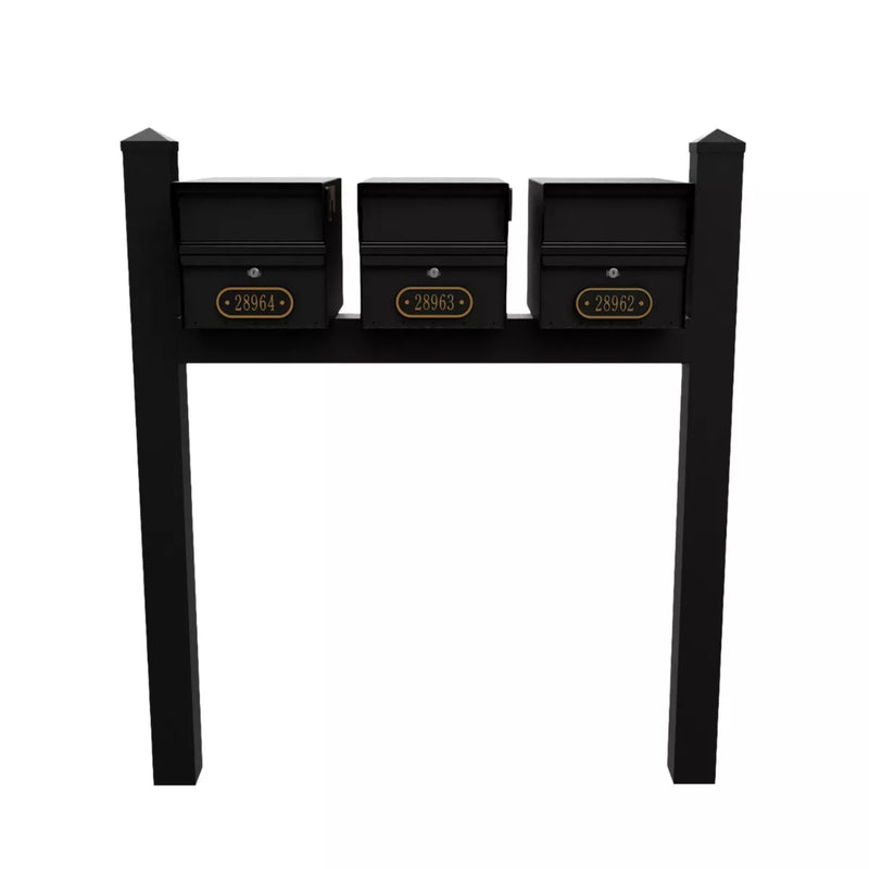 Whitehall Triple Mount MailVault Mailbox