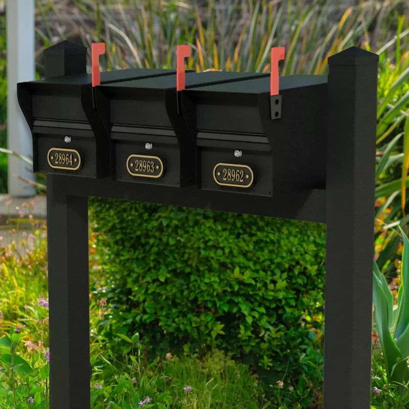 Whitehall Triple Mount MailVault Mailbox