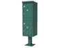 2 Parcel Lockers USPS Cluster Mailbox CBU, Pedestal Included