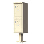 2 Parcel Lockers USPS Cluster Mailbox CBU, Pedestal Included