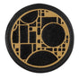 Whitehall Balmoral Mailbox Door Medallion - Frank Lloyd Wright Coonley
