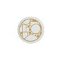 Whitehall Balmoral Mailbox Door Medallion - Frank Lloyd Wright Coonley