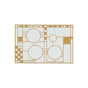 Whitehall Wall Mailbox Plaque - Frank Lloyd Wright Coonley Non-Personalized