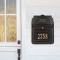 Whitehall Custom Wall Mount Mailbox with Removable Locking Insert