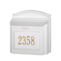 Whitehall Custom Wall Mount Mailbox with Removable Locking Insert