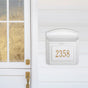 Whitehall Custom Wall Mount Mailbox with Removable Locking Insert