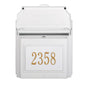Whitehall Custom Wall Mount Mailbox with Removable Locking Insert
