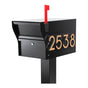 Whitehall MailVault Streetside Locking Mailbox and Post Package