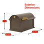 Whitehall Balmoral Monogram Mailbox-Post Package