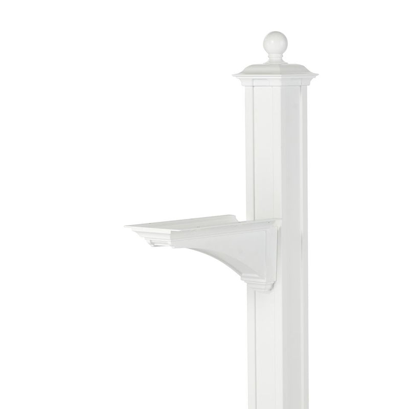 Whitehall Balmoral Post and Bracket with Finial (Choose Color)