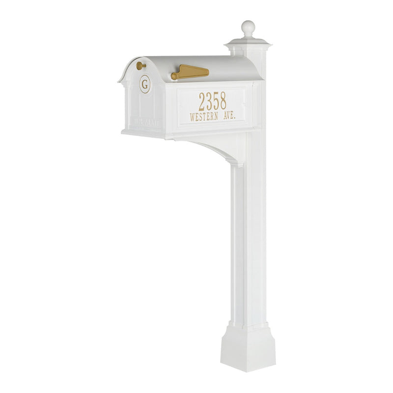 Whitehall Balmoral Monogram Mailbox-Post Package