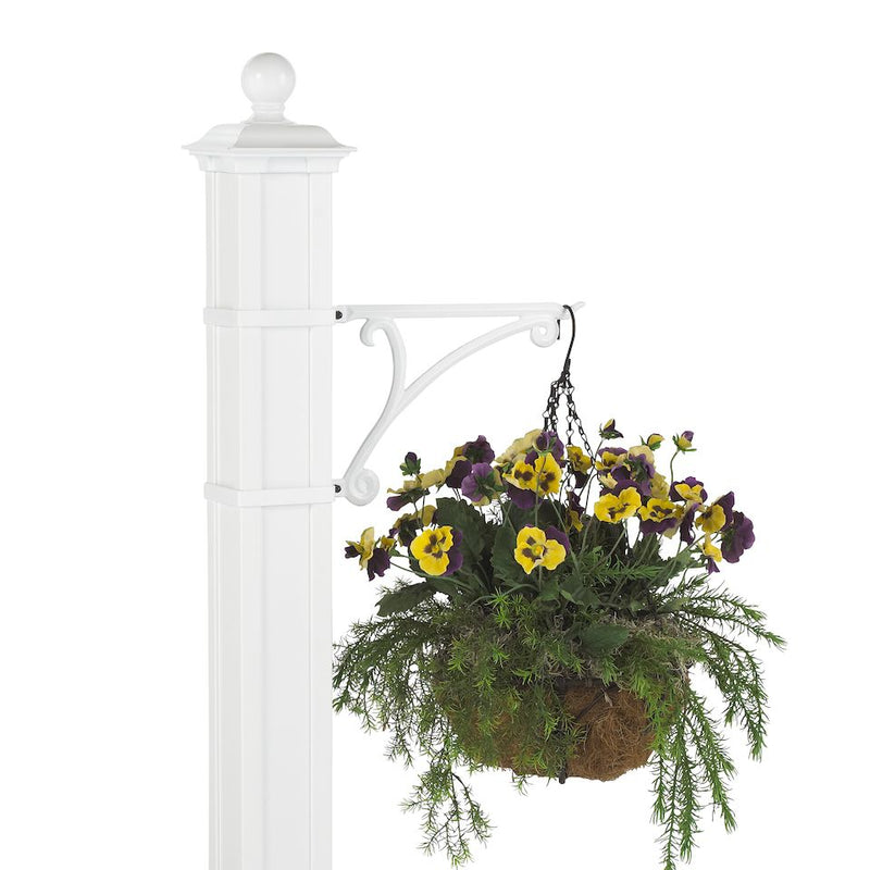 Whitehall Balmoral Post and Bracket with Finial (Choose Color)