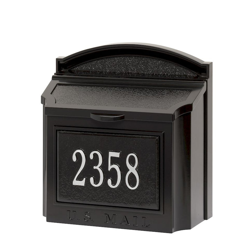 Whitehall Custom Wall Mount Mailbox with Removable Locking Insert