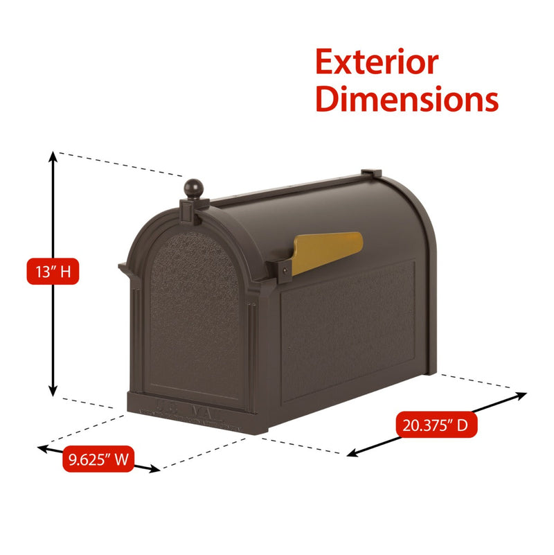 Whitehall Deluxe Custom Mailbox Package - Build Options
