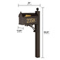 Whitehall Deluxe Mailbox Package