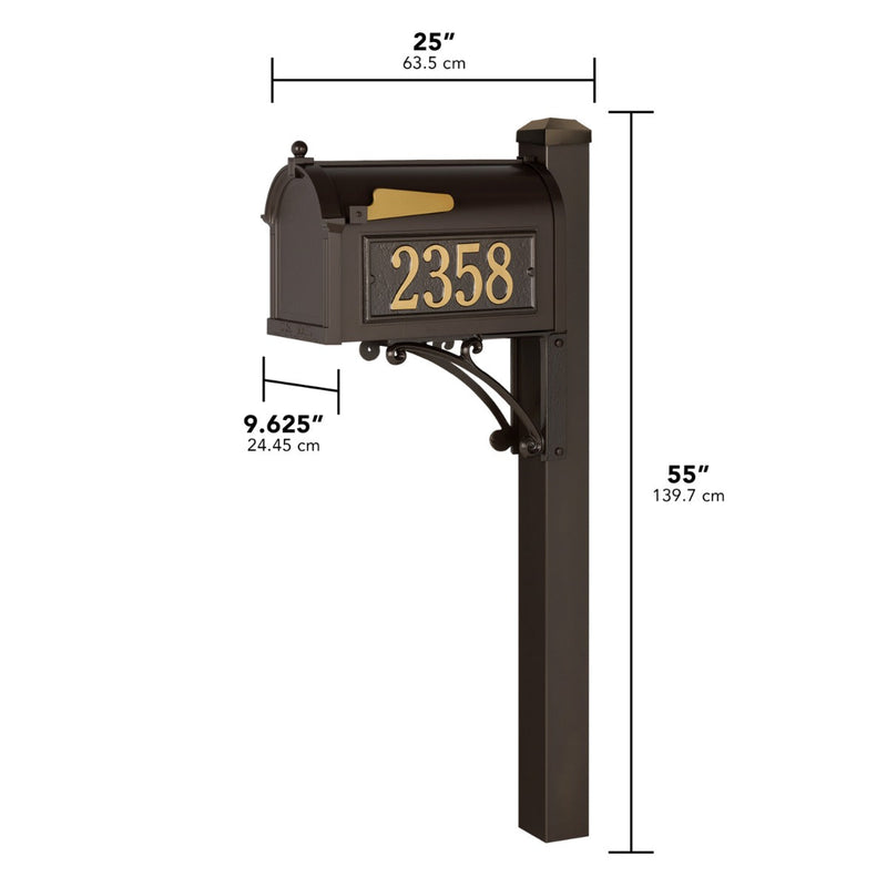 Whitehall Superior Mailbox Package