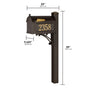 Whitehall Superior Mailbox Package