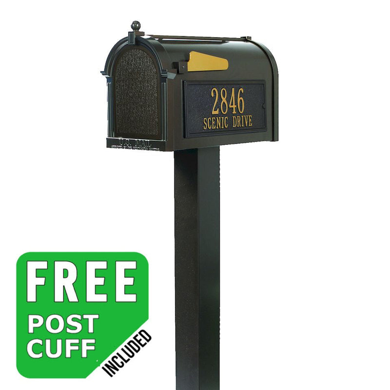 Whitehall Premium Streetside Custom Mailbox Package - Build Options
