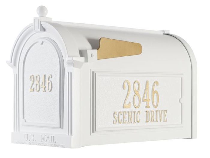 Whitehall Estate Streetside Mailbox Package