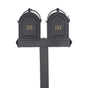 Whitehall Side Mount Double Mailbox Package