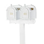 Whitehall Side Mount Double Mailbox Package