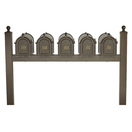 Whitehall Multi Mailbox Quint Package - Choose Color