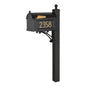 Whitehall Modern Deluxe Capitol Mailbox Post Package