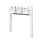 Balmoral Triple Mount Mailbox Set with Personalized Door Medallions & Ball Finials – Available in Black, Bronze, and White