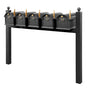 Balmoral Quint Mount Mailbox Set with Personalized Door Medallions & Ball Finials – Available in Black, Bronze, and White