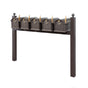 Balmoral Quint Mount Mailbox Set with Personalized Door Medallions & Ball Finials – Available in Black, Bronze, and White