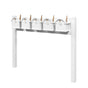 Balmoral Quint Mount Mailbox Set with Personalized Door Medallions & Cap Finials – Available in Black, Bronze, and White