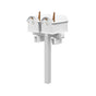 Balmoral Duo Mount Mailbox Set with Personalized Door Medallions & Newspaper Holders – Available in Black, Bronze, and White