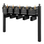 Balmoral Quint Mount Mailbox Set with Personalized Door Medallions, Newspaper Holders & Ball Finials – Available in Black, Bronze, and White